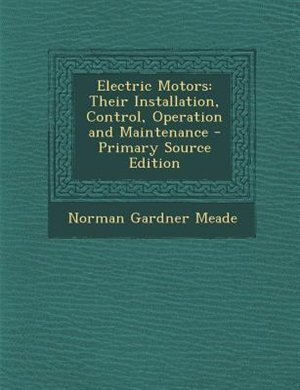Couverture_Electric Motors