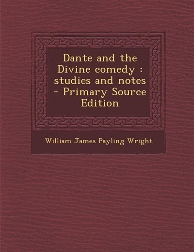 Front cover_Dante and the Divine comedy