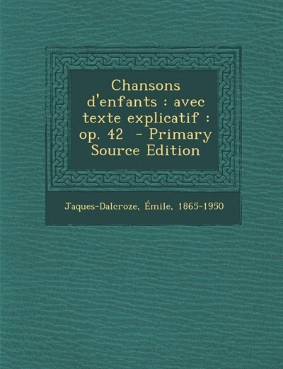 Couverture_Chansons d'enfants