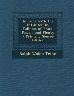 Front cover_In Tune with the Infinite