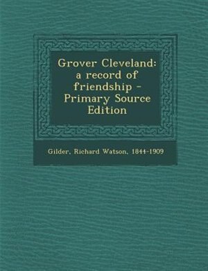 Front cover_Grover Cleveland