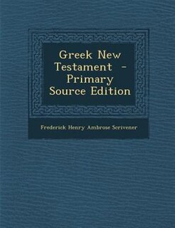 Front cover_Greek New Testament