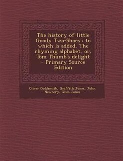 Couverture_The history of little Goody Two-Shoes