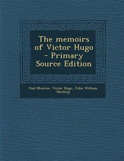 Couverture_The memoirs of Victor Hugo
