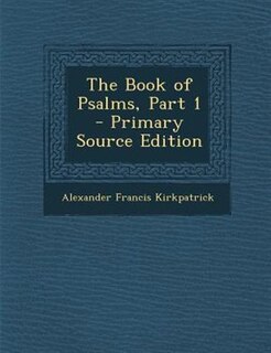 Front cover_The Book of Psalms, Part 1