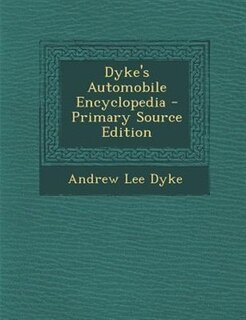 Couverture_Dyke's Automobile Encyclopedia