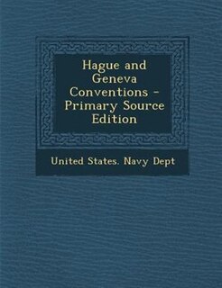 Front cover_Hague and Geneva Conventions