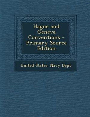 Front cover_Hague and Geneva Conventions