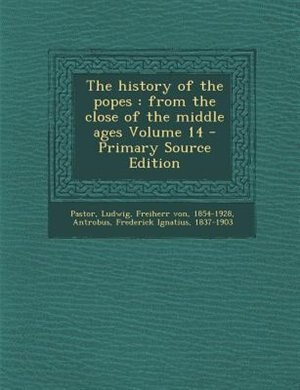 Couverture_The history of the popes