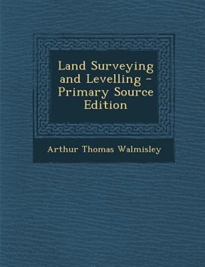 Couverture_Land Surveying and Levelling