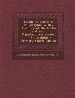 Front cover_Textile Industries of Philadelphia