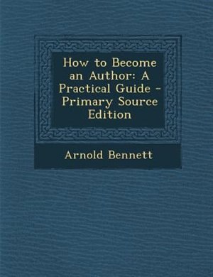Couverture_How to Become an Author