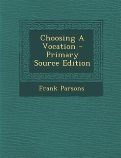 Choosing A Vocation