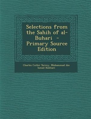 Front cover_Selections from the Sahih of al-Buhari