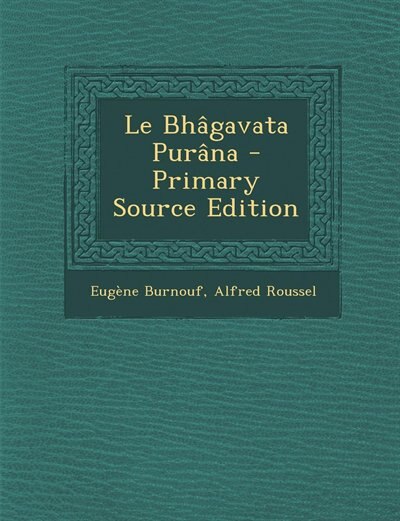 Front cover_Le Bhagavata Purana ou Histoire Poetique de Krishna, Tome Second