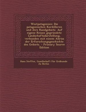 Front cover_Westpatagonien
