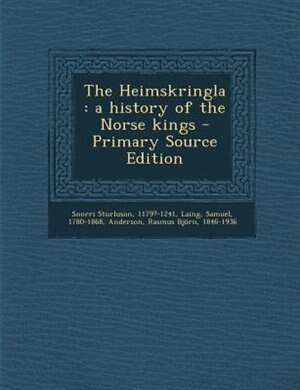 Couverture_The Heimskringla