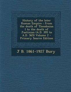 Couverture_History of the later Roman Empire