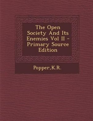 Couverture_The Open Society And Its Enemies Vol II
