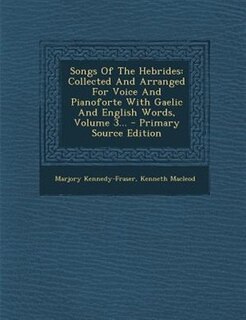 Couverture_Songs Of The Hebrides