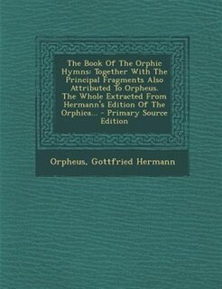 Couverture_The Book Of The Orphic Hymns