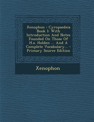 Front cover_Xenophon