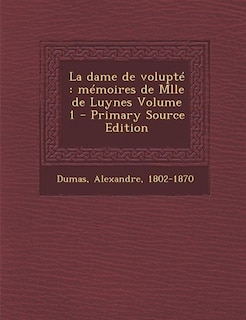 Couverture_La dame de volupté
