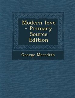 Couverture_Modern love  - Primary Source Edition