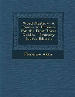 Front cover_Word Mastery