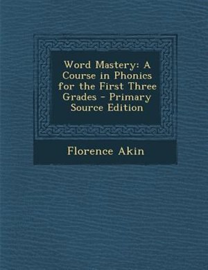 Front cover_Word Mastery