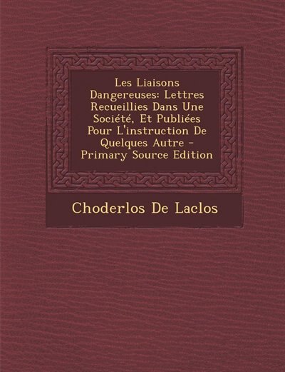 Couverture_Les Liaisons Dangereuses