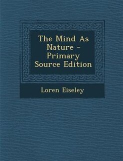 Front cover_The Mind As Nature - Primary Source Edition