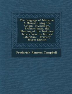 Front cover_The Language of Medicine