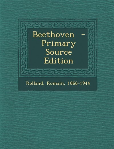 Front cover_Beethoven  - Primary Source Edition