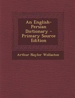 Front cover_An English-Persian Dictionary