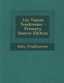 Front cover_Les Vaines Tendresses