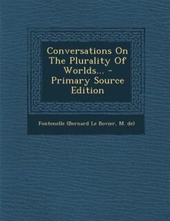 Front cover_Conversations On The Plurality Of Worlds...