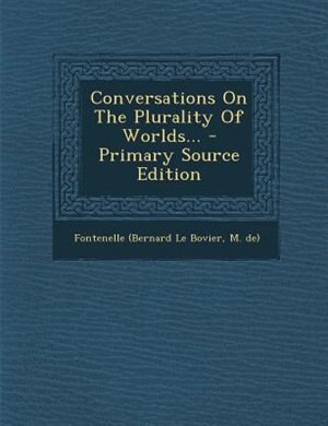 Front cover_Conversations On The Plurality Of Worlds...