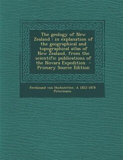 Couverture_The geology of New Zealand
