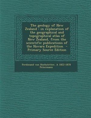 Couverture_The geology of New Zealand