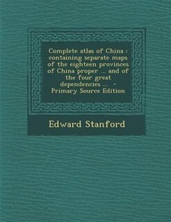 Front cover_Complete atlas of China