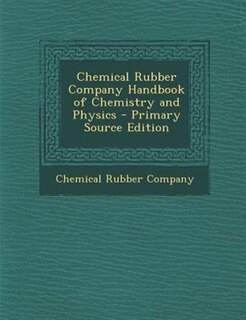 Front cover_Chemical Rubber Company Handbook of Chemistry and Physics