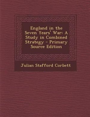Couverture_England in the Seven Years' War