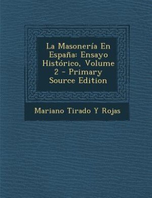Front cover_La Masonería En España