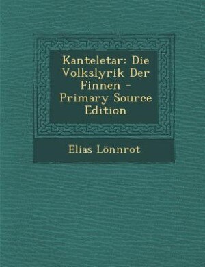 Front cover_Kanteletar