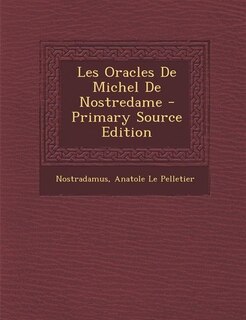 Front cover_Les Oracles De Michel De Nostredame