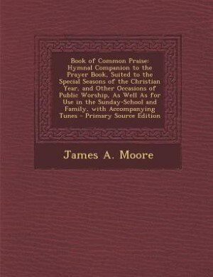 Couverture_Book of Common Praise