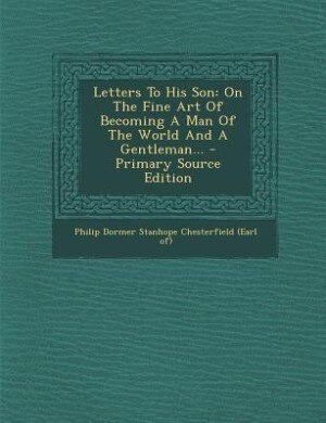 Couverture_Letters To His Son