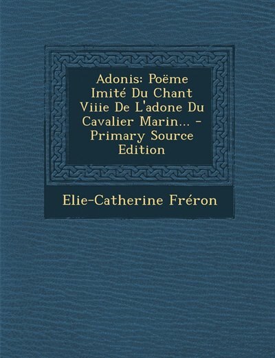 Front cover_Adonis