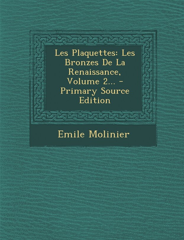 Couverture_Les Plaquettes